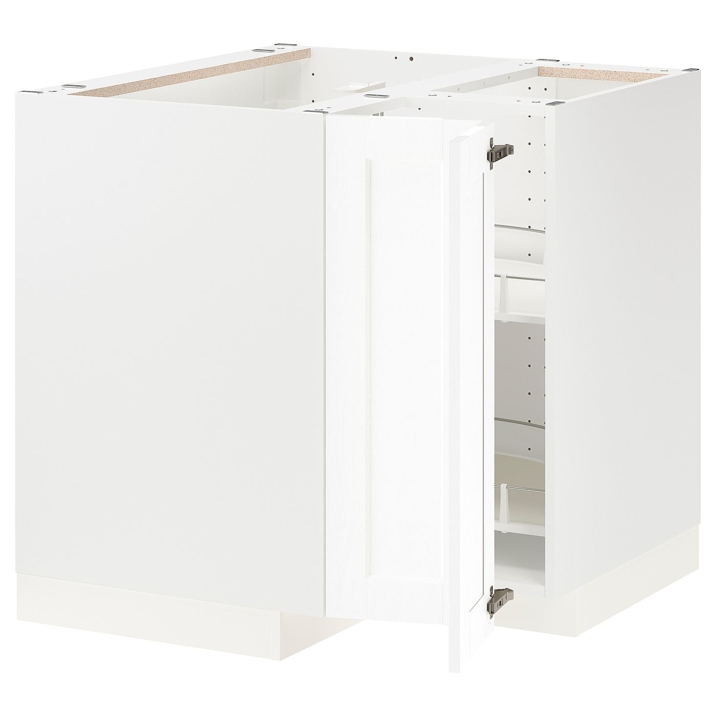 Напольный шкаф - IKEA METOD, 88x80x87,5см, белый, МЕТОД ИКЕА