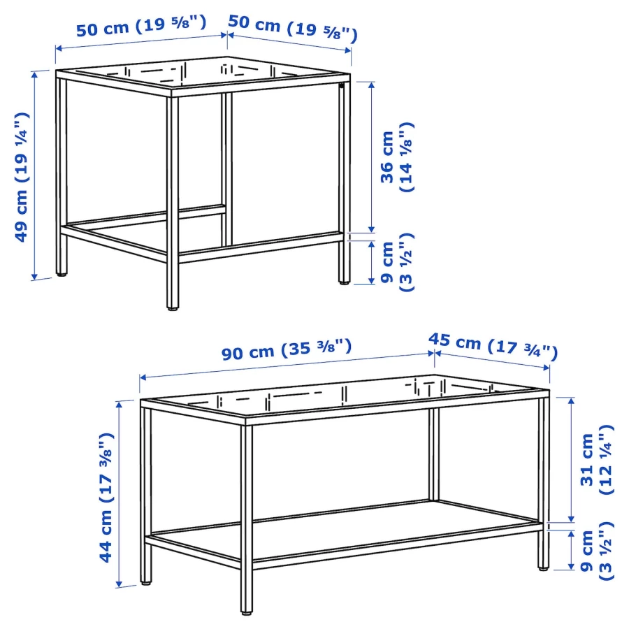 Ikea Vittsjö ВИТШЁ журнальный стол