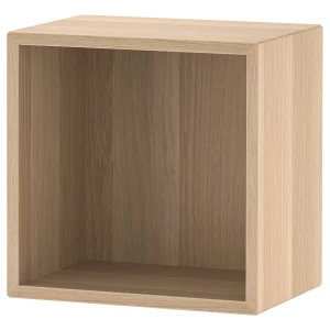 Стеллаж - IKEA EKET, 35x25x35 см, белый мореный дуб, ЭКЕТ ИКЕА