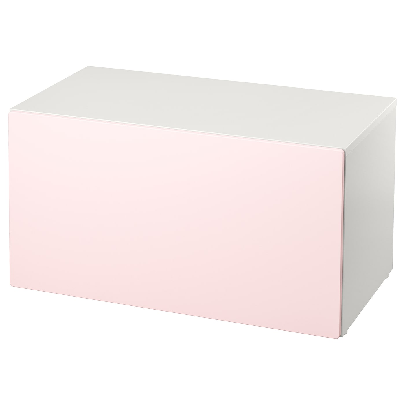 Шкаф детский - IKEA SMÅSTAD/SMASTAD, 90x50x48 см, белый/розовый, СМОСТАД ИКЕА