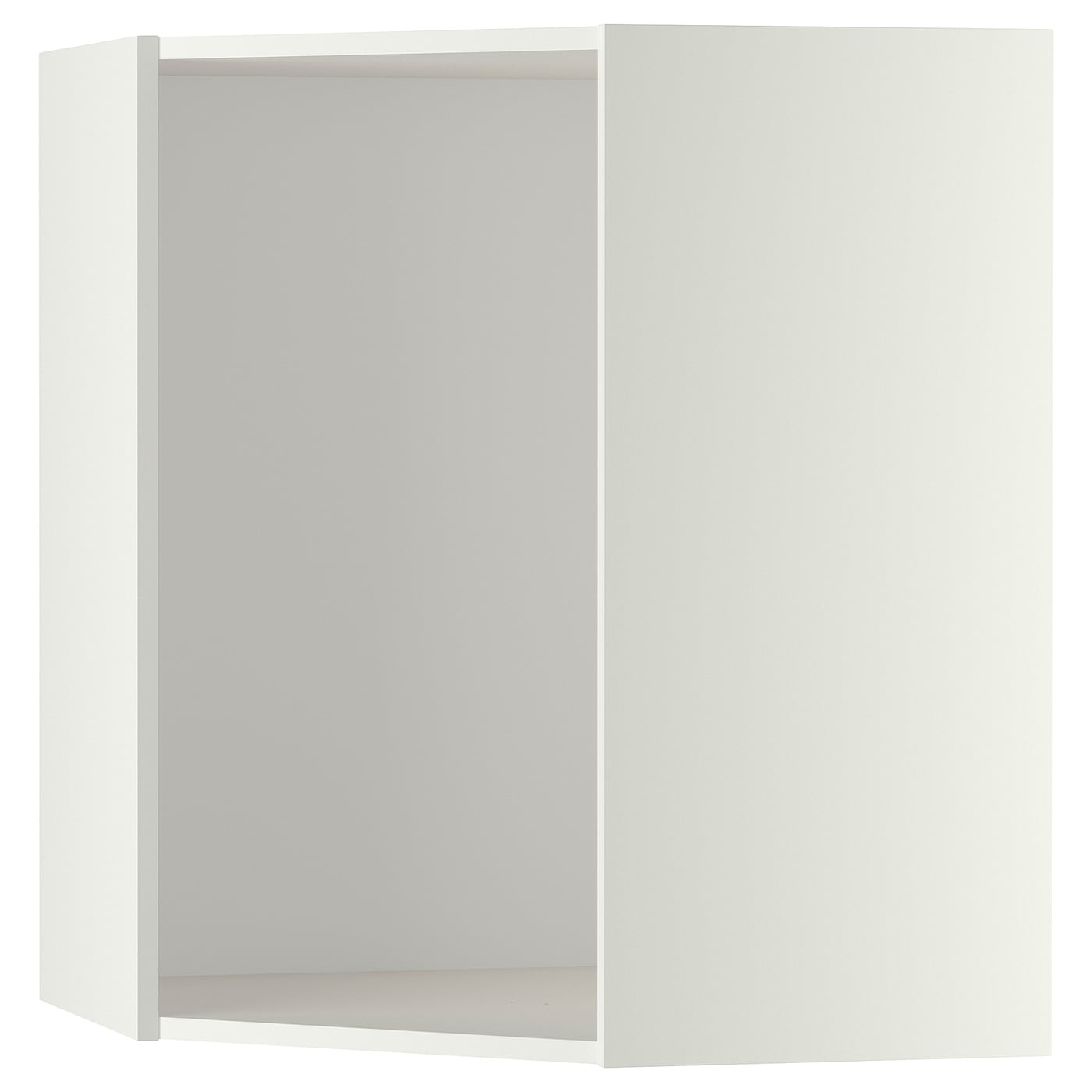 Каркас углового навесного шкафа - METOD IKEA/МЕТОД ИКЕА, 80х67,5 см, белый