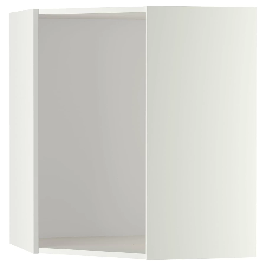 Каркас углового навесного шкафа - METOD IKEA/МЕТОД ИКЕА, 80х67,5 см, белый (изображение №1)