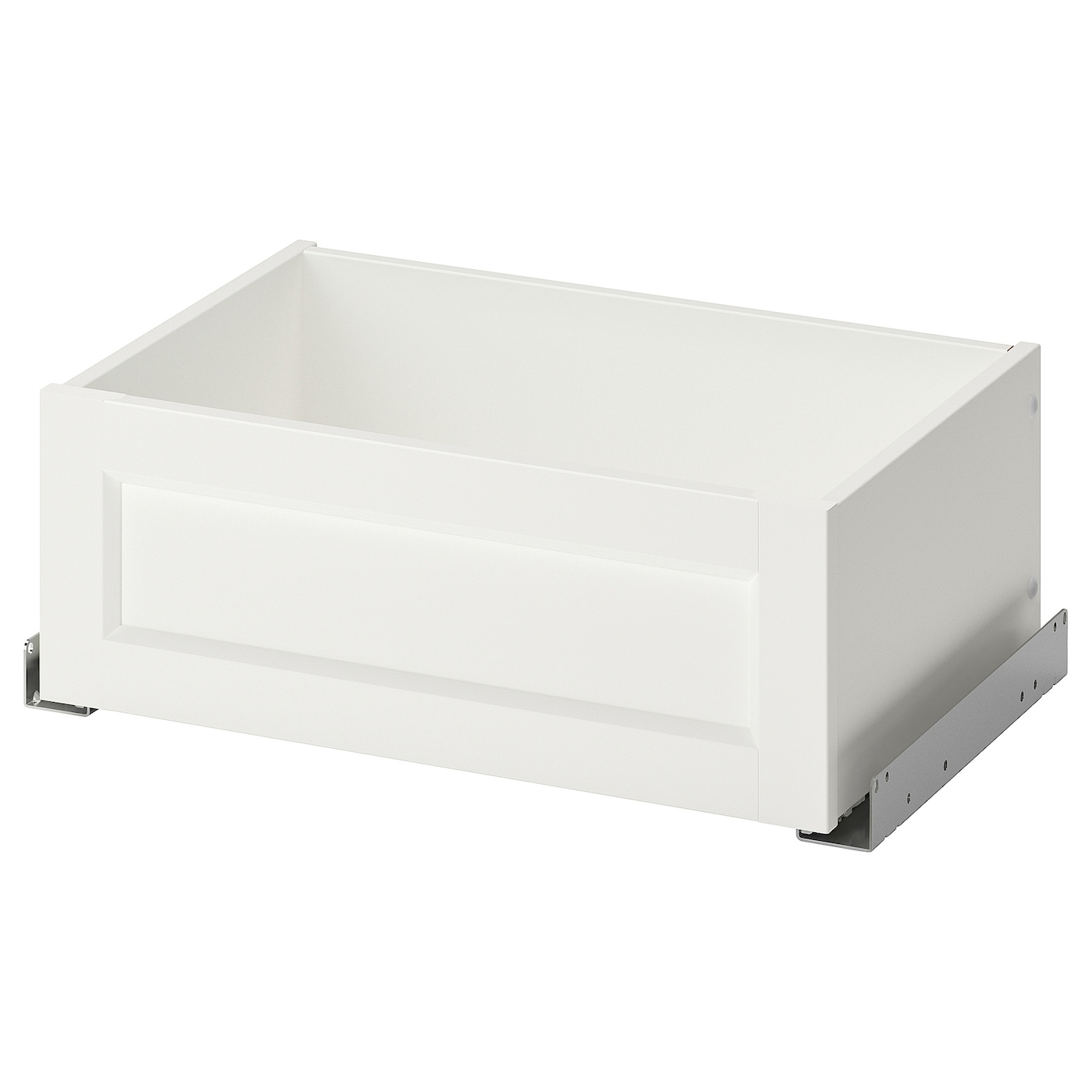 Ящик с фронтальной панелью - IKEA KOMPLEMENT, 50x35 см, белый КОМПЛИМЕНТ ИКЕА