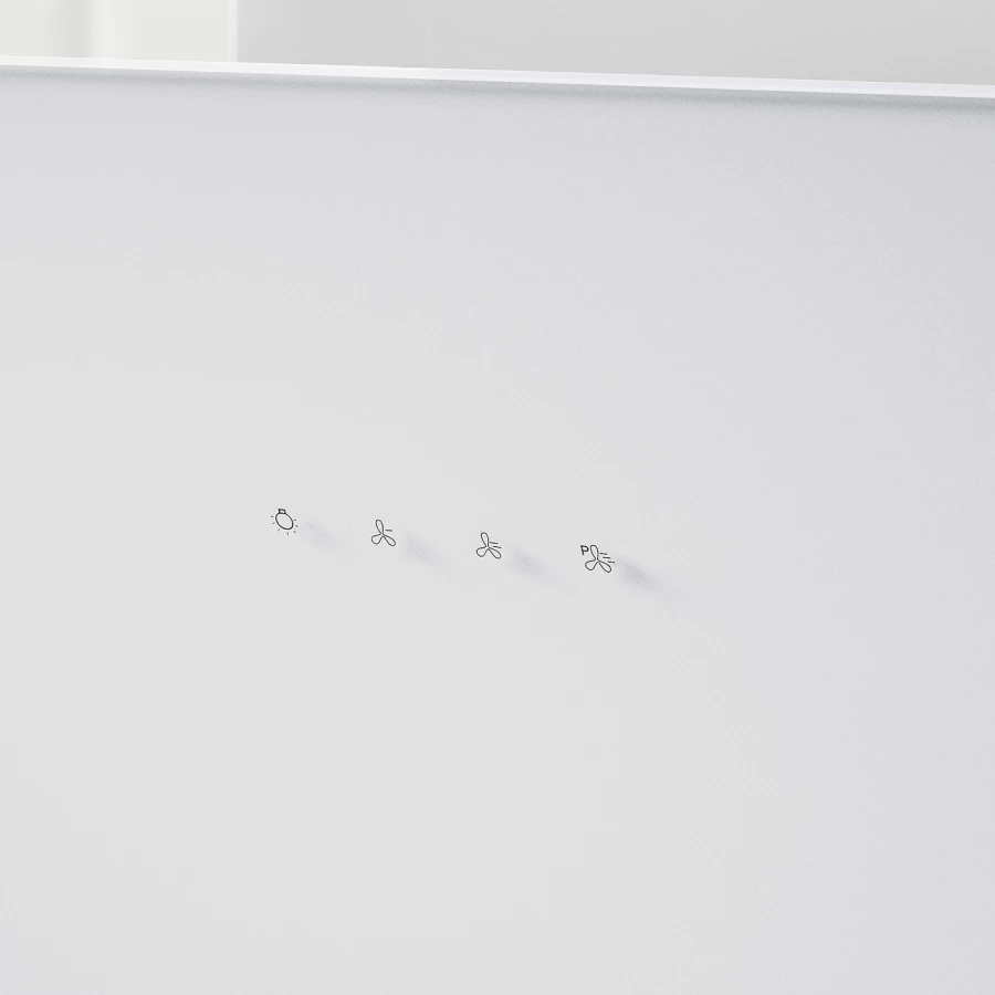 Вытяжка - BEJUBLAD IKEA/ БЭЮБЛАД ИКЕА,  78х66 см, белый (изображение №8)