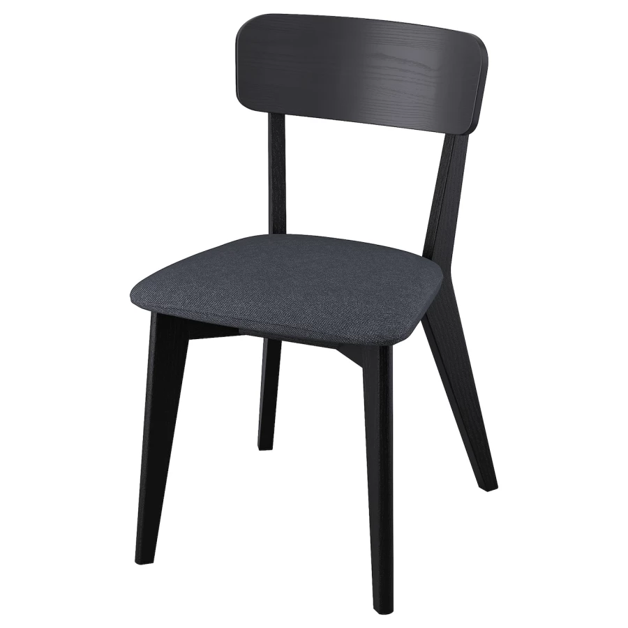 Стул - LISABO IKEA/ ЛИСАБО ИКЕА, черный (изображение №1)