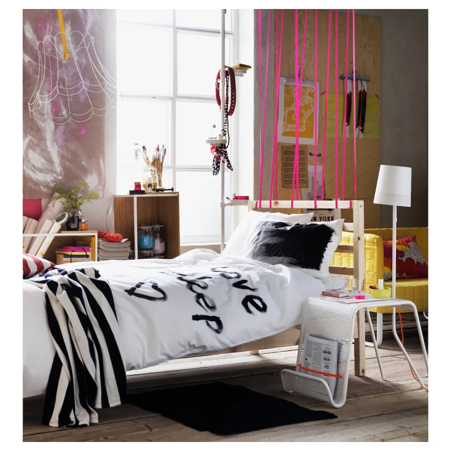 Каркас кровати - IKEA TARVA, 200х90 см, сосна, ТАРВА ИКЕА (изображение №6)