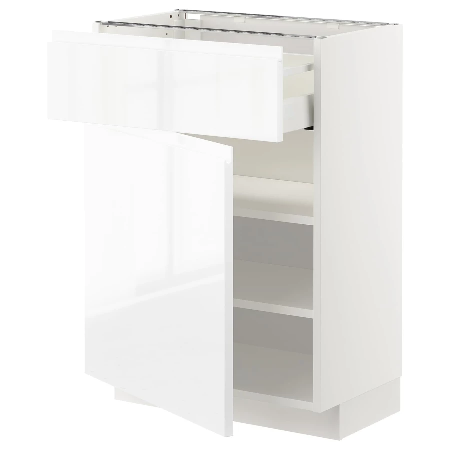 Напольный шкаф - IKEA METOD MAXIMERA, 88x39x60см, белый, МЕТОД МАКСИМЕРА ИКЕА (изображение №1)