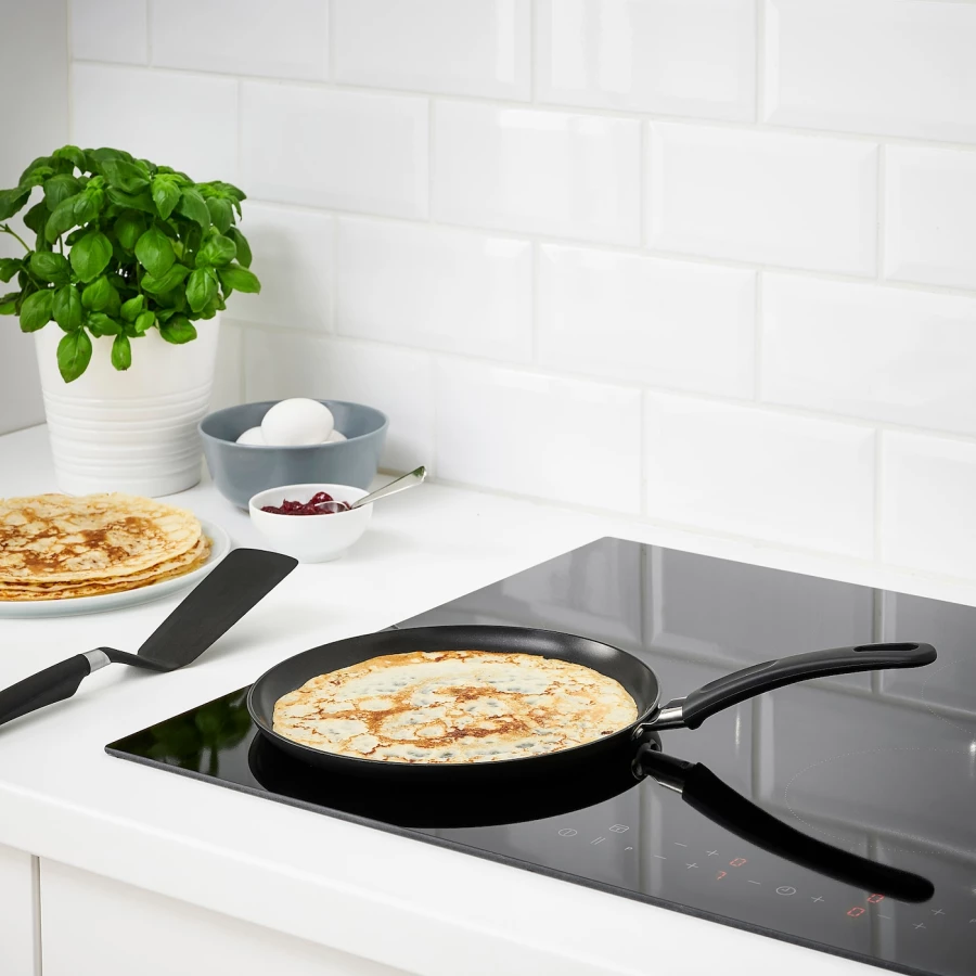 Сковорода для блинов - IKEA HEMLAGAD, 25 см ХЕМЛАГАД ИКЕА (изображение №2)