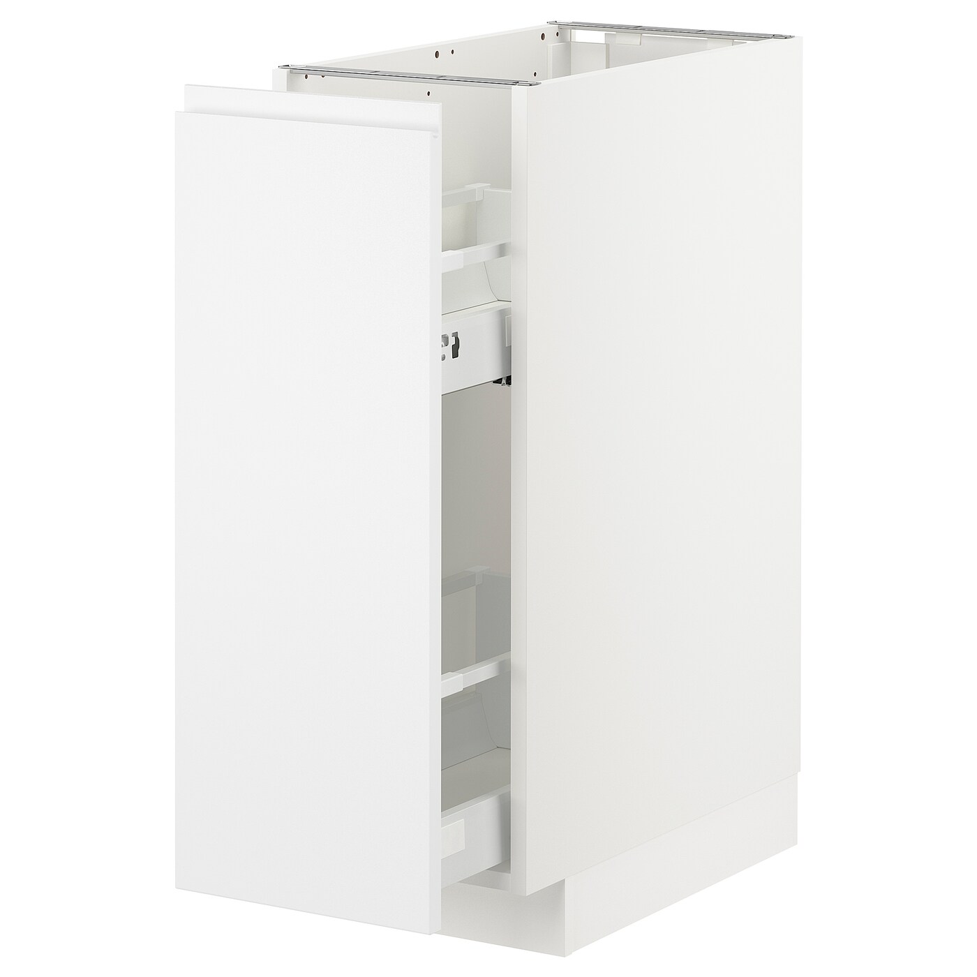 Напольный кухонный шкаф  - IKEA METOD, 88x62x30см, белый, МЕТОД ИКЕА