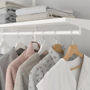 Второе фото. Стеллаж - BOAXEL IKEA/БОАКСЕЛЬ ИКЕА, 40х200х249 см, белый