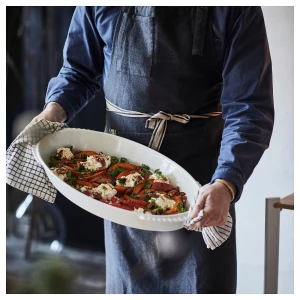 Второе фото. Жаростойкая форма для выпечки IKEA HÖSTAGILLE/ХЁСТАГИЛЛЕ ИКЕА, 54х30 см, бежевая