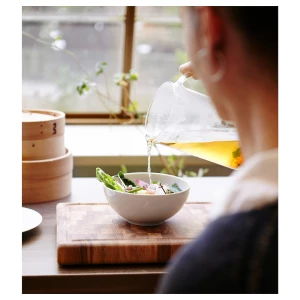 Второе фото. Кувшин с крышкой - IKEA 365+, 1,5 л, прозрачное стекло, ИКЕА 365+