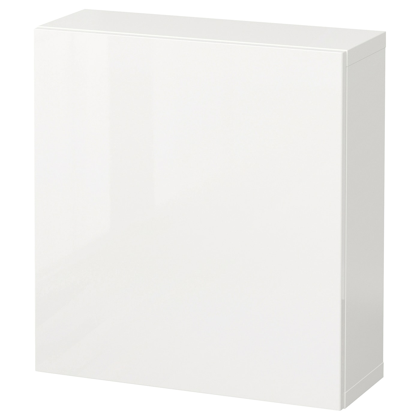 Настенный шкаф - IKEA BESTÅ/BESTA, 60x22x64 см, белый, БЕСТО ИКЕА