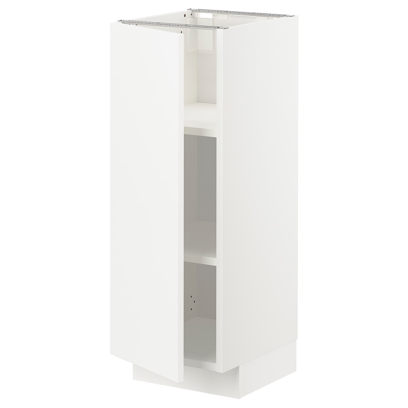 Напольный шкаф - IKEA METOD, 88x39x30см, белый, МЕТОД ИКЕА