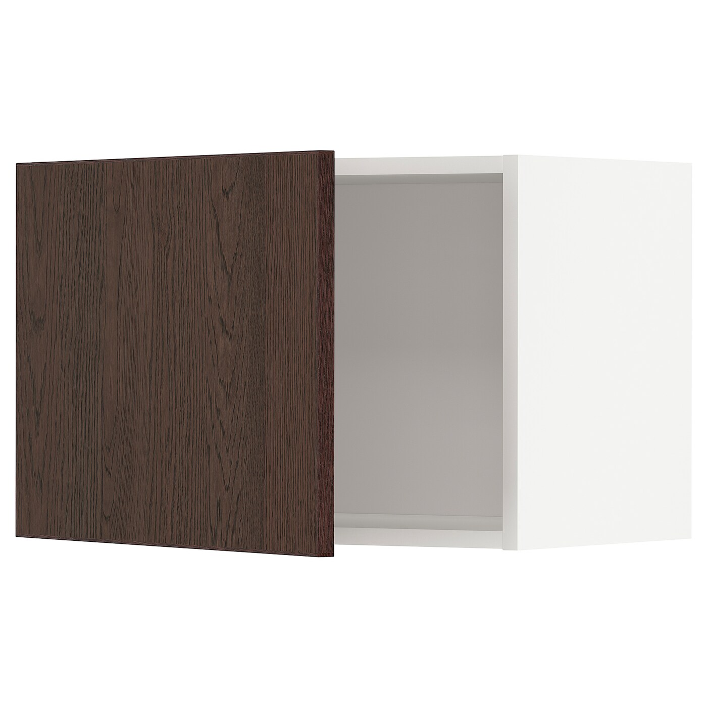 METOD Навесной шкаф - METOD IKEA/ МЕТОД ИКЕА, 40х60 см, белый/коричневый