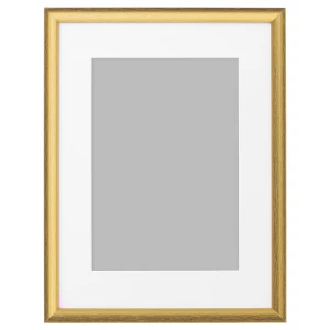 Рамка - IKEA SILVERHÖJDEN/SILVERHOJDEN, 30х40 см, золотой цвет, СИЛВЕРХОЙДЕН ИКЕА