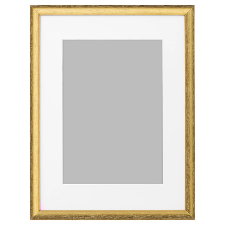 Рамка - IKEA SILVERHÖJDEN/SILVERHOJDEN, 30х40 см, золотой цвет, СИЛВЕРХОЙДЕН ИКЕА (изображение №1)