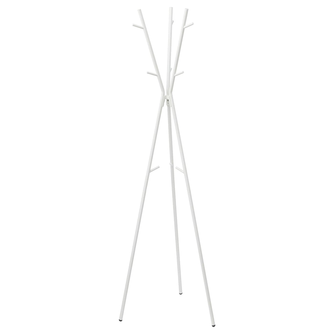 Вешалка напольная - IKEA EKRAR/ЭКРАР ИКЕА, 169х63 см, белый