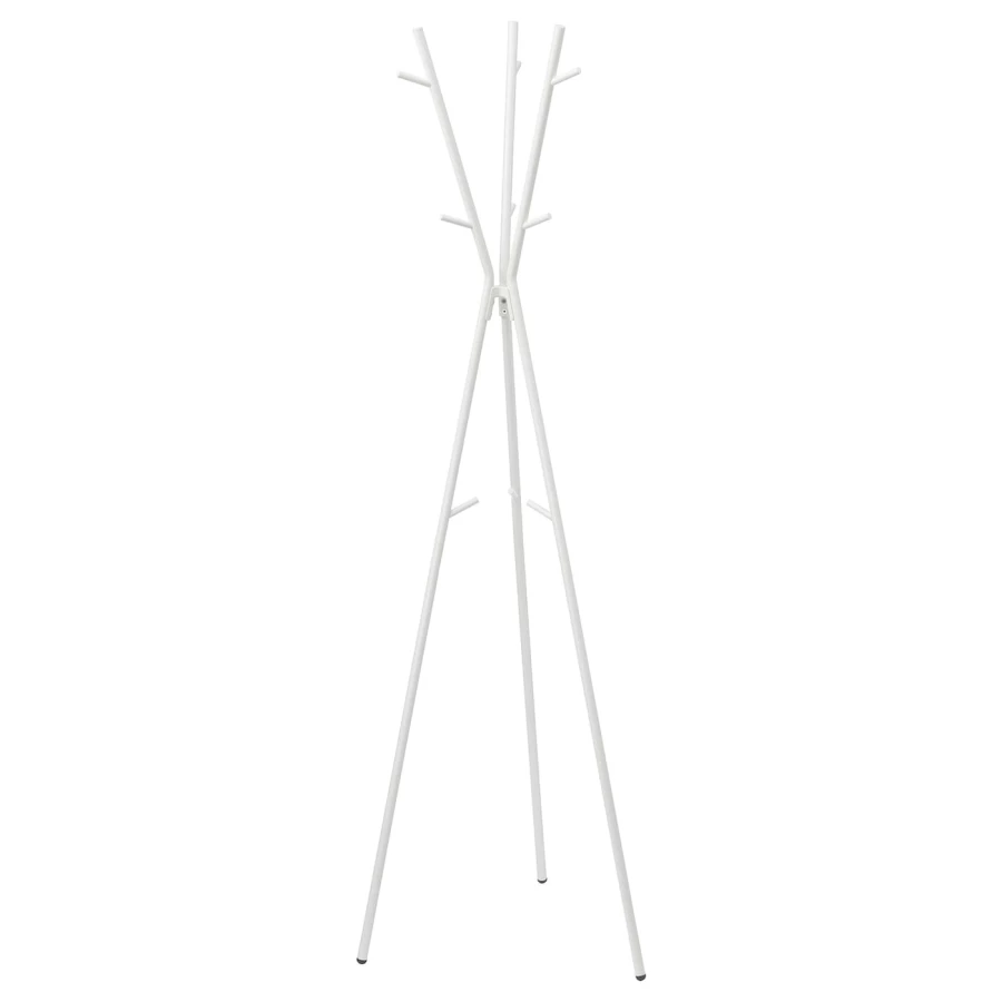 Вешалка напольная - IKEA EKRAR/ЭКРАР ИКЕА, 169х63 см, белый (изображение №1)