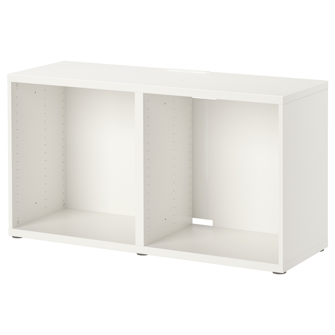 Каркас тумбы под ТВ - IKEA BESTÅ/BESTA/ БЕСТА/БЕСТО ИКЕА, 120x40x64 см, белый