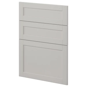 Накладная панель для посудомоечной машины - IKEA METOD, 80х60 см, светло-серый, МЕТОД ИКЕА