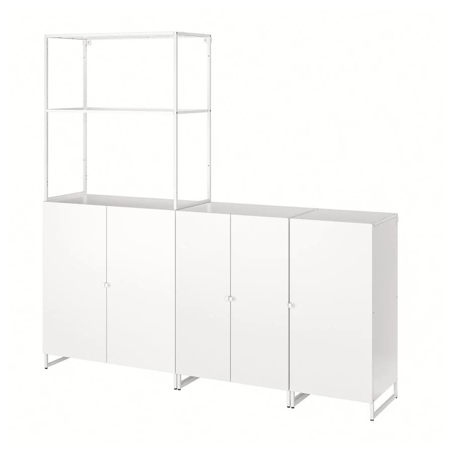 Книжный шкаф - JOSTEIN IKEA/ ЙОСТЕЙН ИКЕА,  180х182 см, белый (изображение №1)