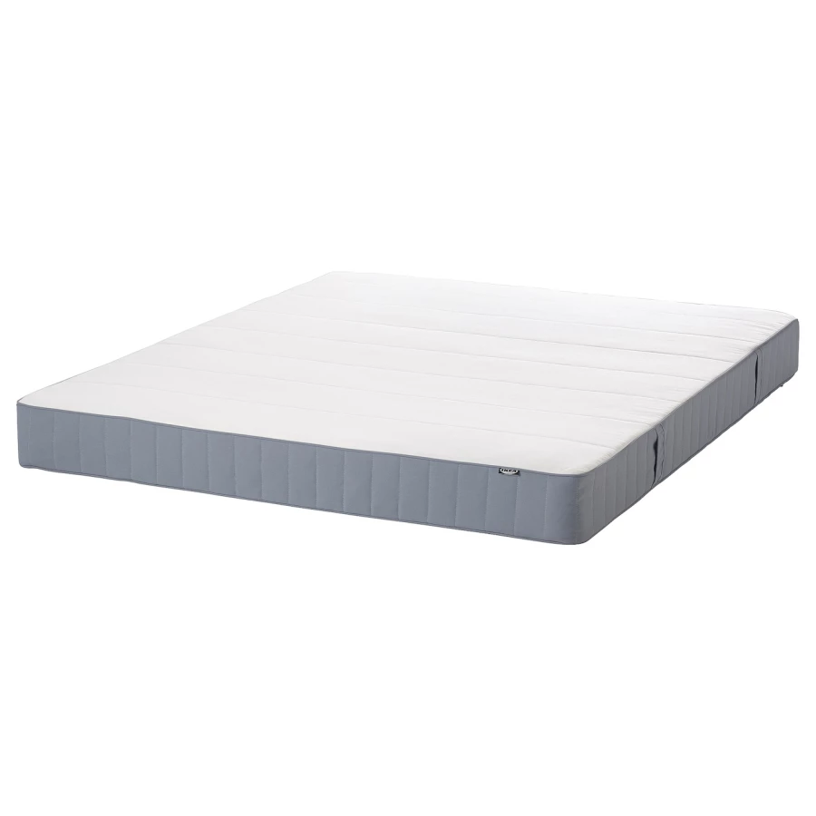 Матрас для двуспальной кровати - VESTMARKA IKEA/ ВЕСТМАРКА ИКЕА, 160х200 см, белый (изображение №1)
