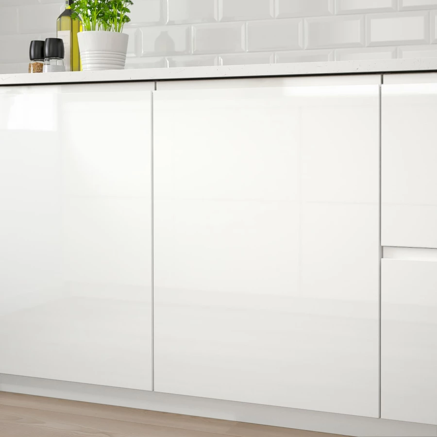 Фасад для посудомоечной машины - IKEA VOXTORP, 80х45 см, белый, ВОКСТОРП ИКЕА (изображение №3)