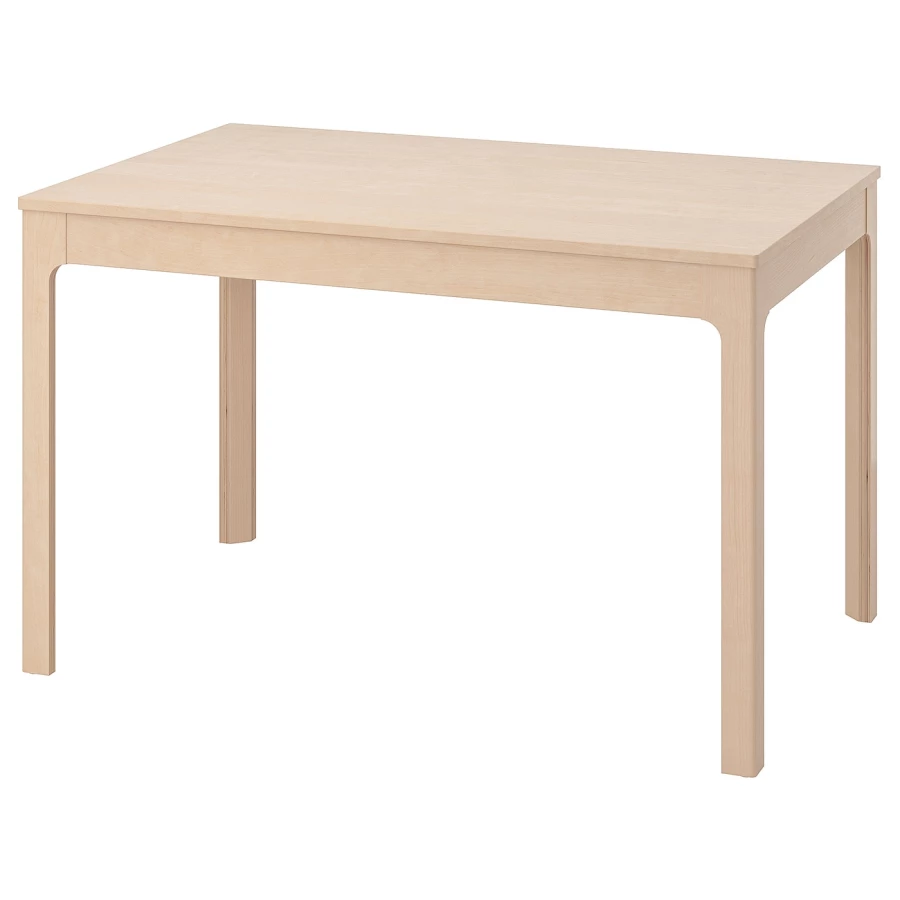 Раздвижной стол - IKEA EKEDALEN/ЭКЕДАЛЕН ИКЕА, 75х120/180х80 см, бежевый (изображение №1)
