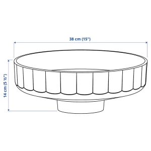 Второе фото. LERSJÖN Накладная умывальник с сифоном ИКЕА