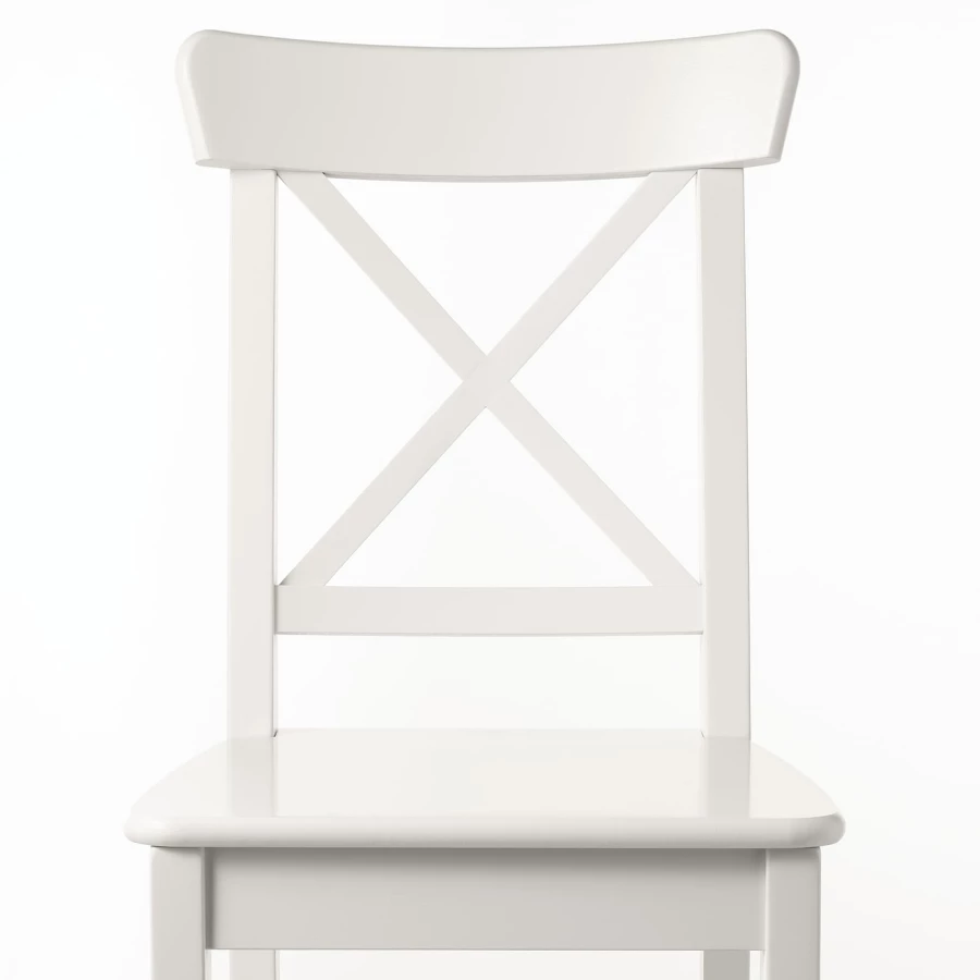 Обеденный набор - DANDERYD/INGOLF IKEA/ ДАНДЕРИД/ ИНГОЛЬФ ИКЕА, 130х80х75см, белый (изображение №4)