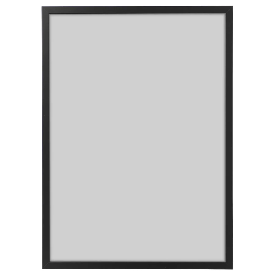 Рамка - IKEA FISKBO, 50х70 см, черный, ФИСКБО ИКЕА (изображение №1)