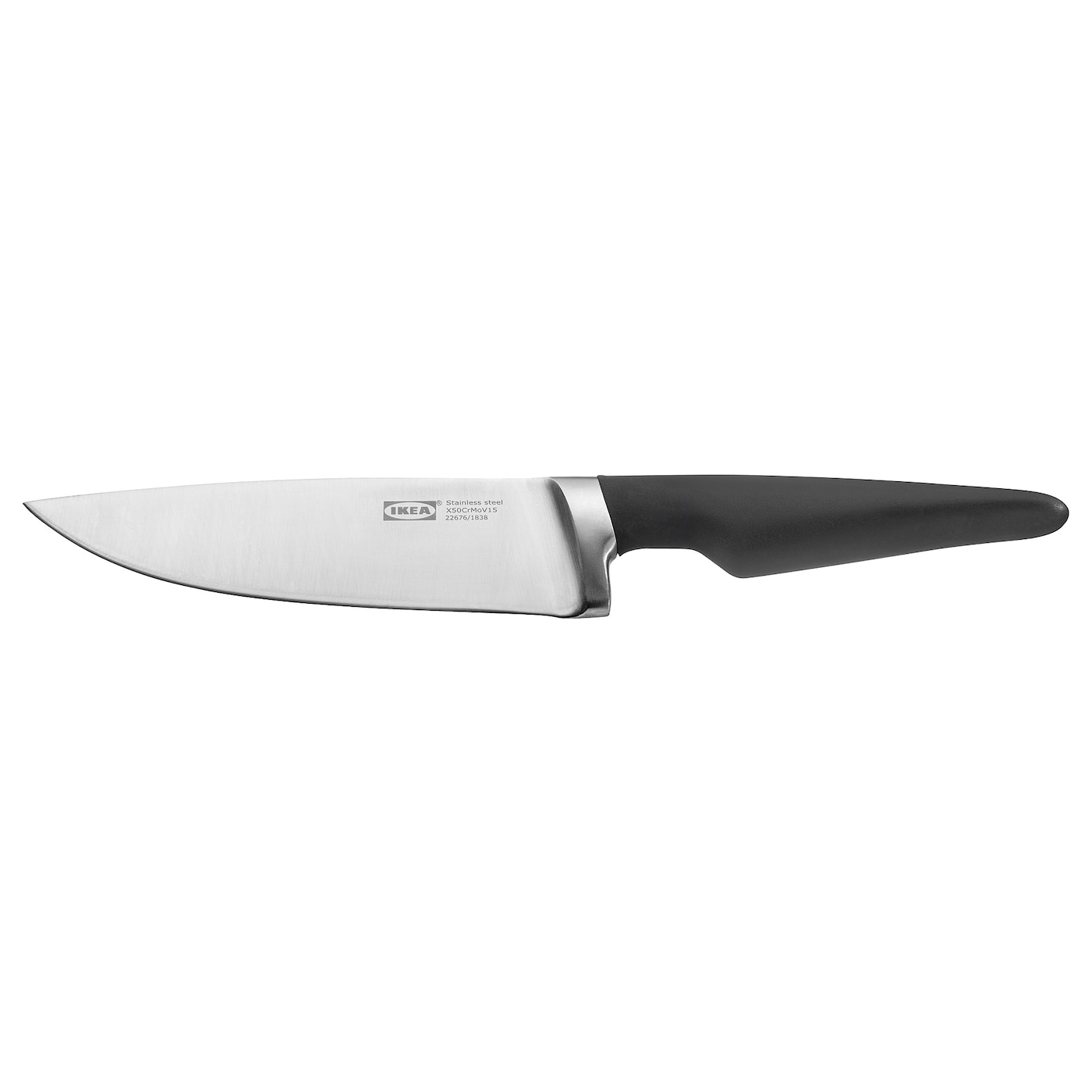 Поварской нож - IKEA VÖRDA/VORDA, 31см, черный/серебристый, ВОРДА ИКЕА