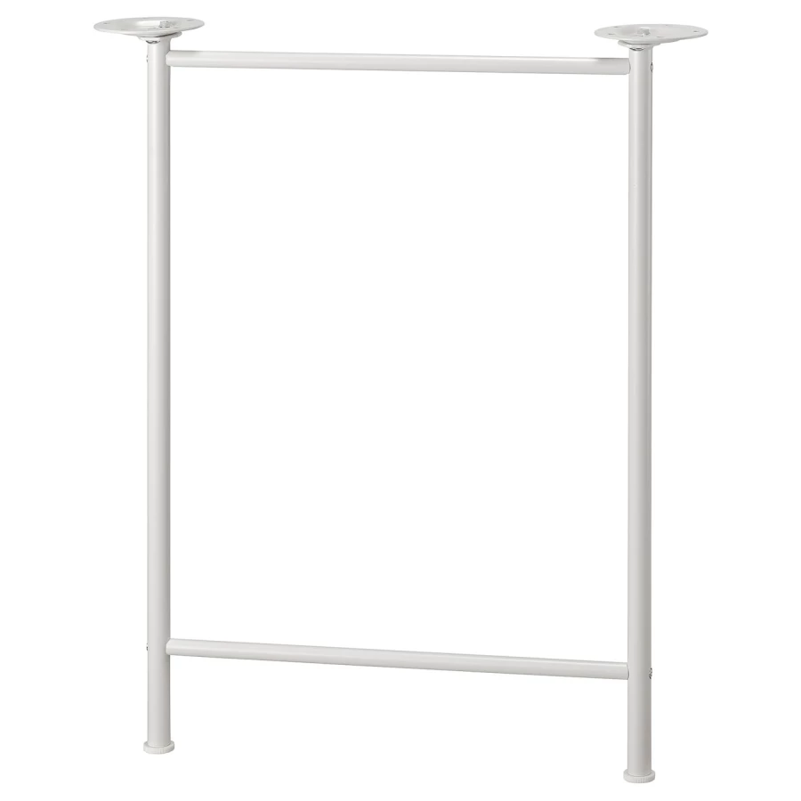 Письменный стол - IKEA MITTCIRKEL /SPÄND, 120х60 см, белый/под беленый дуб, МИТТКЕРКЕЛ/СПЭНД ИКЕА (изображение №4)