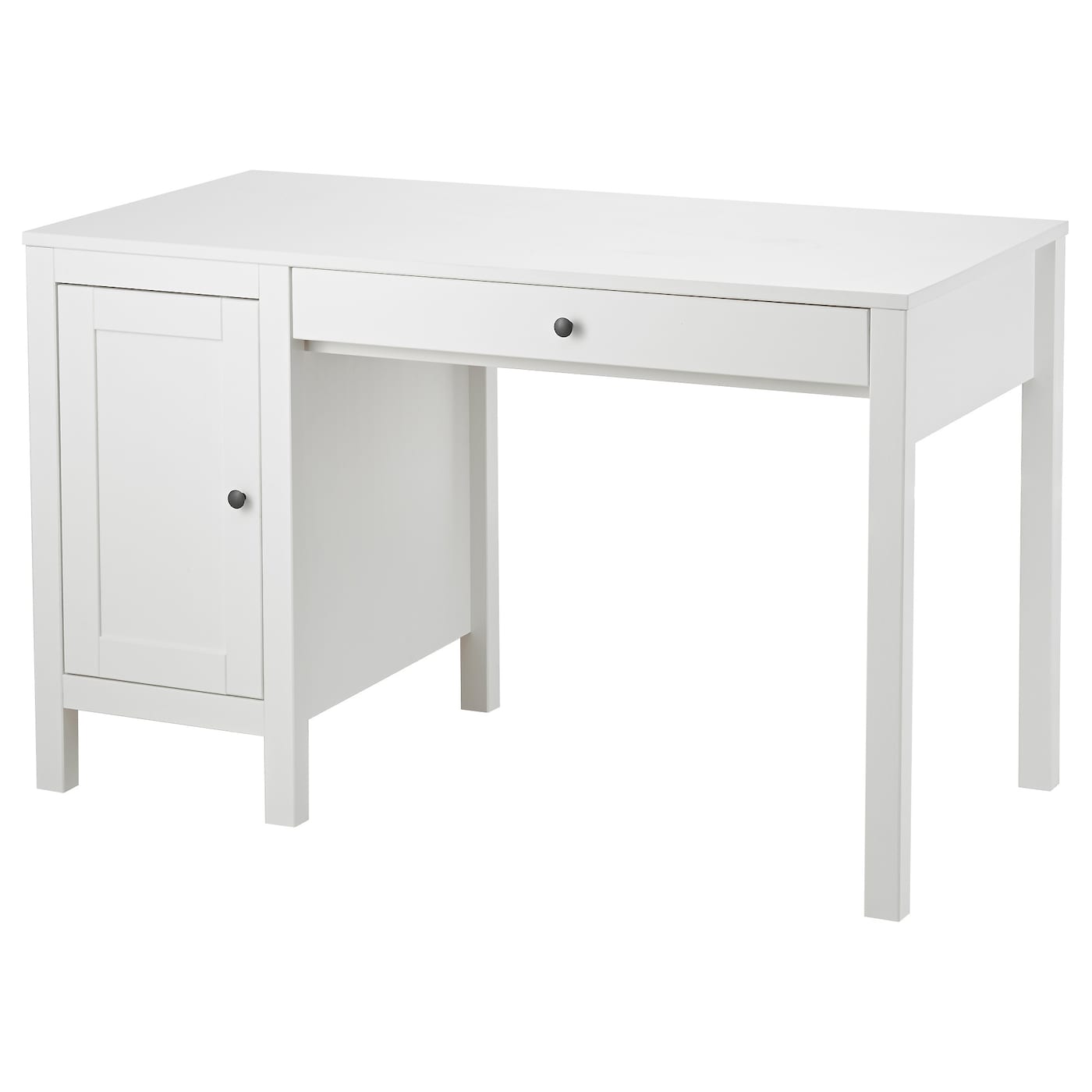 Письменный стол с ящиками - IKEA HEMNES/ ХЕМНЭС ИКЕА, 120х55 см, белый