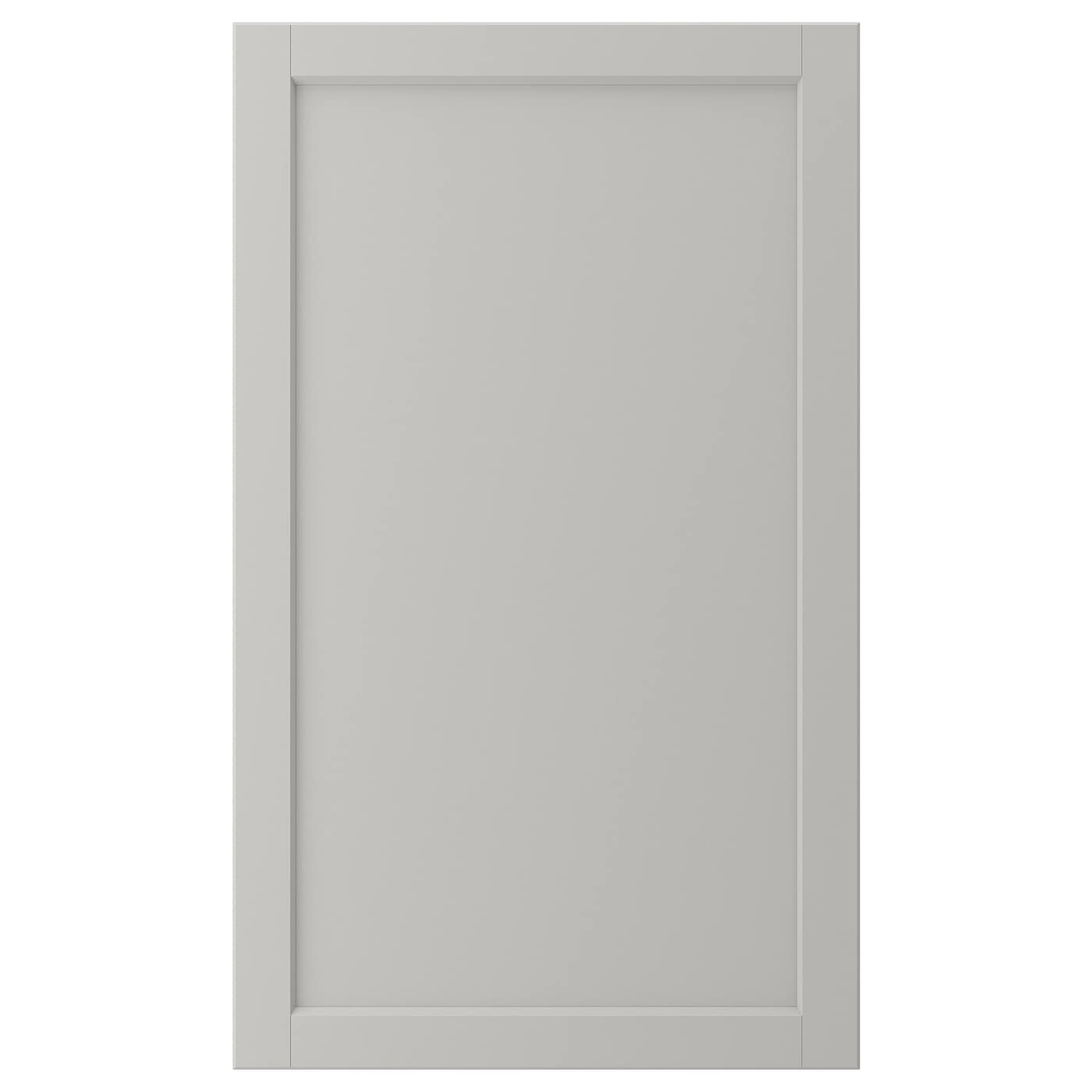 Дверца - IKEA LERHYTTAN, 100х60 см, светло-серый, ЛЕРХЮТТАН ИКЕА