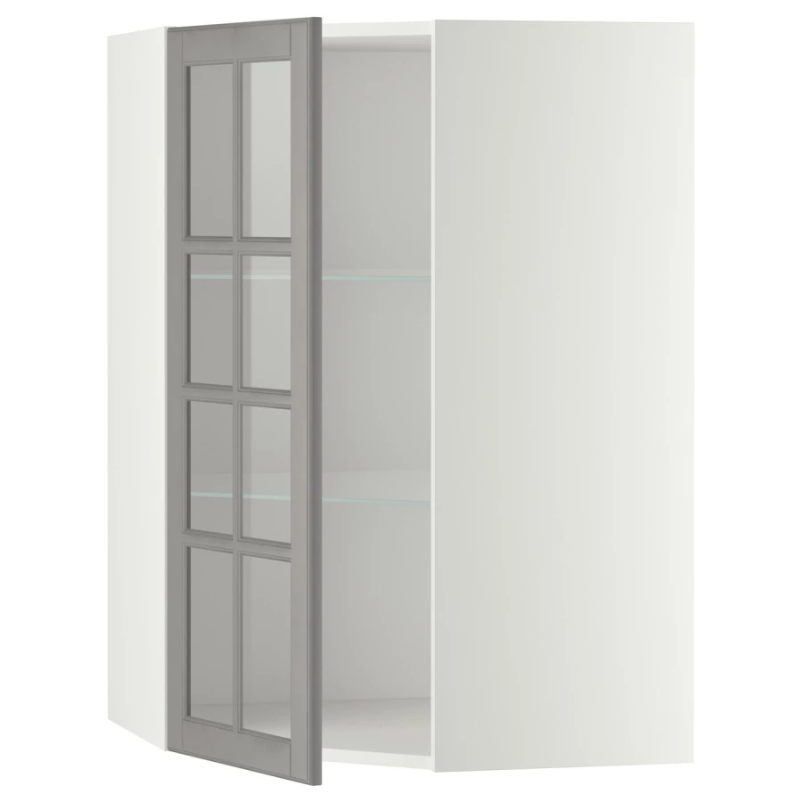 Шкаф- METOD  IKEA/  МЕТОД ИКЕА, 100х68 см, серый/белый (изображение №1)