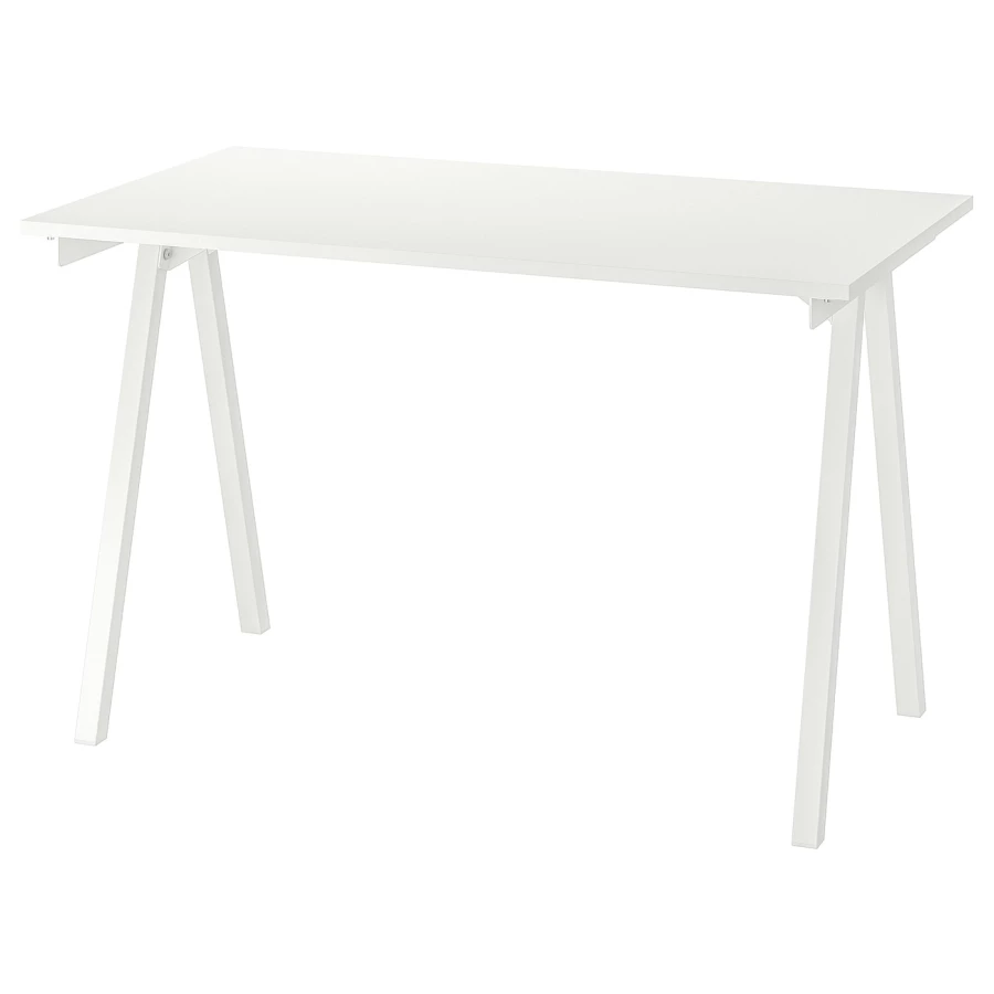 Письменный стол - IKEA TROTTEN, 120х70 см, белый, ТРОТТЕН ИКЕА (изображение №1)
