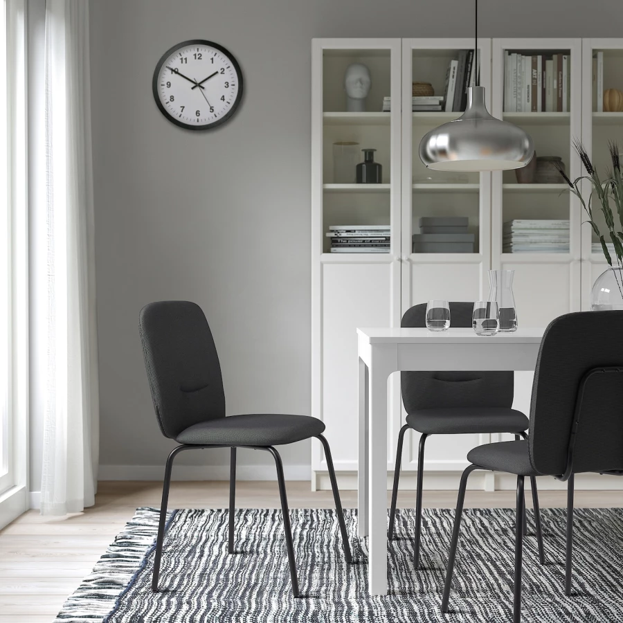 Стул - PÅBODA IKEA/ ПАБОДА ИКЕА, 84х49х51 см, серый (изображение №4)
