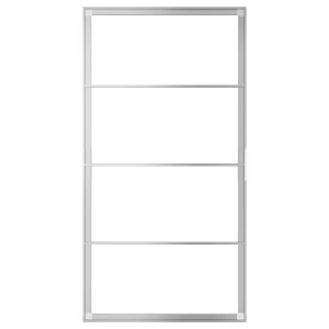 Пара рам раздвижных дверей - SKYTTA IKEA/ СКЮТТА ИКЕА, 102х196 см, серебрянный