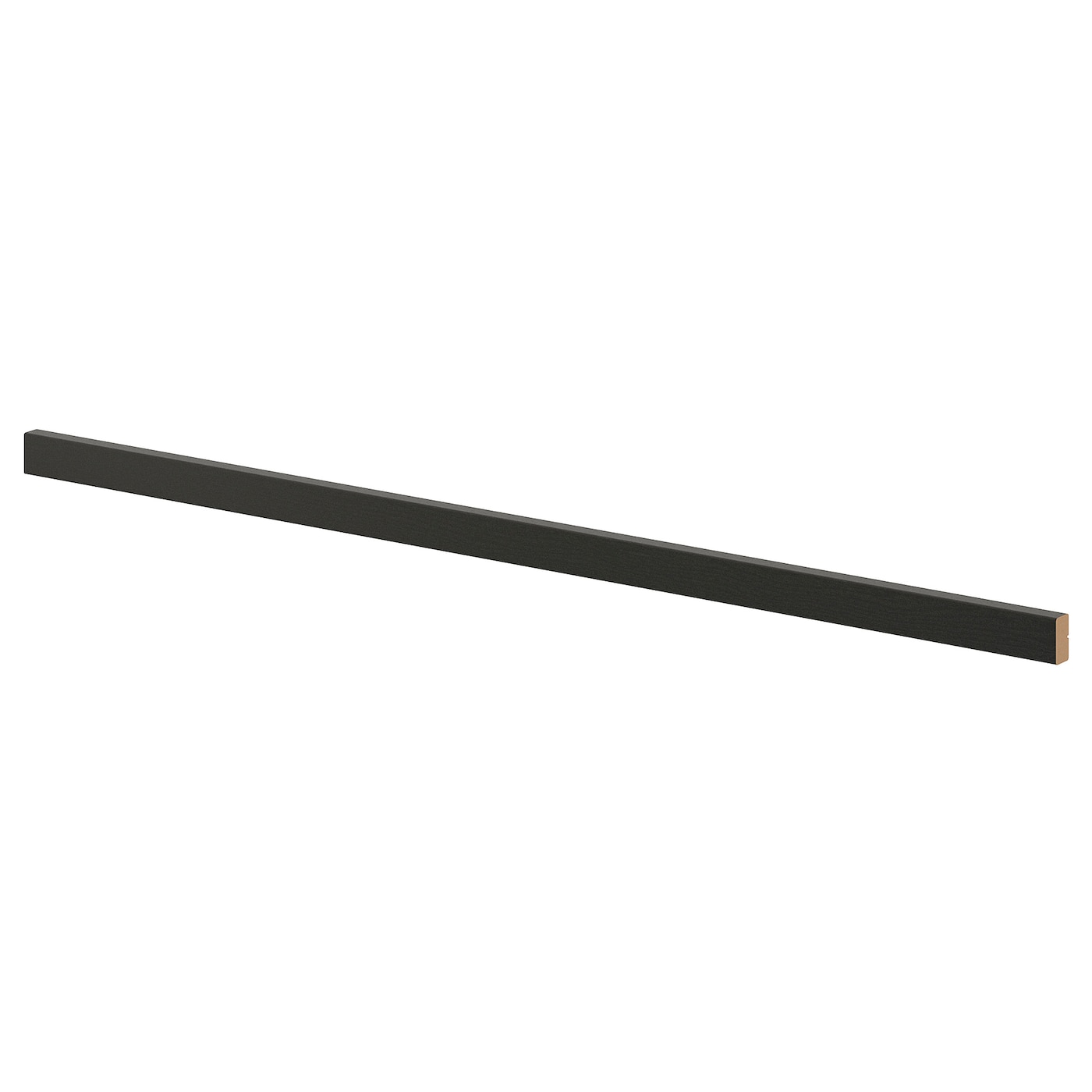 Декоративный плинтус - LERHYTTAN IKEA/ ЛЕРХЮТТАН ИКЕА, 200х3,5 см, черный