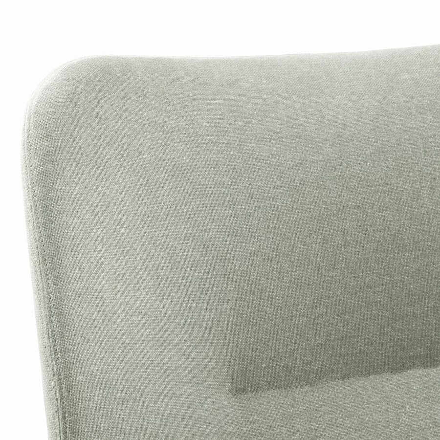 Кресло с высокой спинкой - IKEA VEDBO/ВЕДБО ИКЕА, 108х85х80 см, зеленый (изображение №6)
