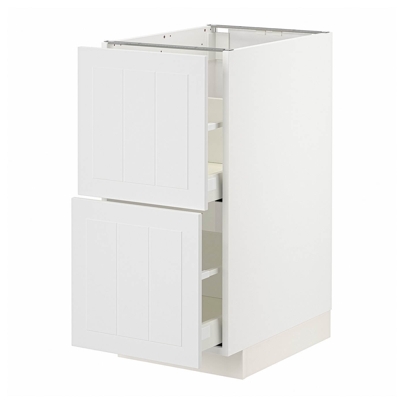 Напольный шкаф  - IKEA METOD MAXIMERA, 88x61,9x40см, белый, МЕТОД МАКСИМЕРА ИКЕА