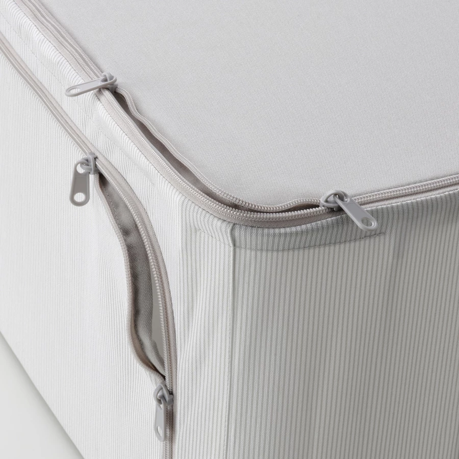 Ящик для хранения - HEMMAFIXARE  IKEA/ ХЕММАФИКСАРЕ ИКЕА, 34х51х28 см, белый (изображение №5)