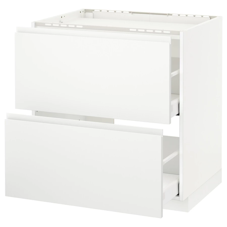 Напольный шкаф  - IKEA METOD MAXIMERA, 88x62,1x80см, белый, МЕТОД МАКСИМЕРА ИКЕА (изображение №1)