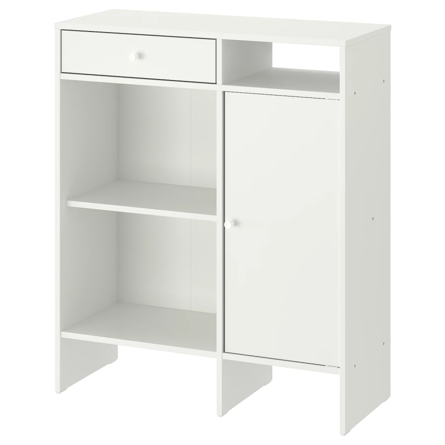 Комод - BAGGEBO IKEA/ БАГГЕБО ИКЕА,  92х78 см, белый (изображение №1)