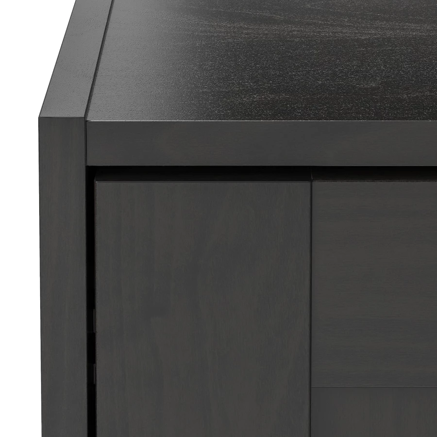 Шкаф распашной - RAKKESTAD IKEA/ РАККЕСТАД ИКЕА, 176х79 см,  черный (изображение №5)
