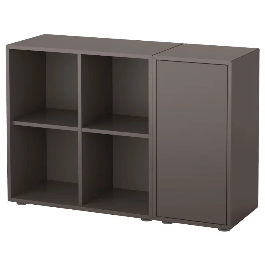 Комбинация для хранения - EKET IKEA/ЭКЕТ ИКЕА, 105x35x72, серый (изображение №1)