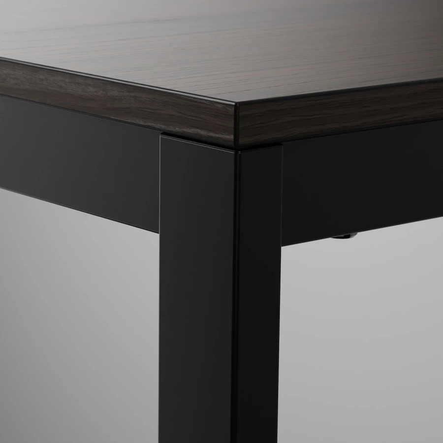 Раздвижной обеденный стол - IKEA VANGSTA, 180/120х75х73 см, коричневый, ВАНГСТА ИКЕА (изображение №5)