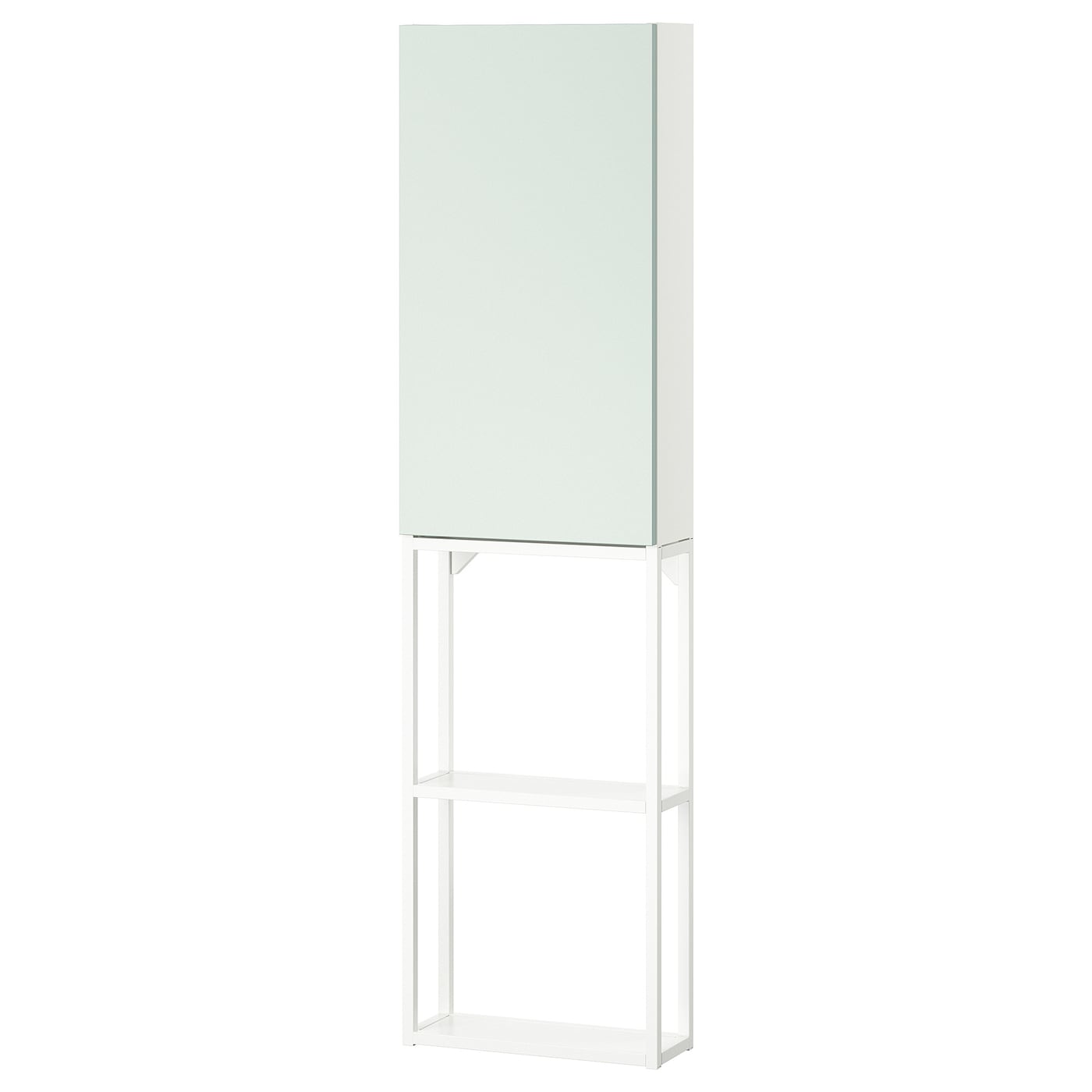 Книжный шкаф -  ENHET IKEA/ ЭНХЕТ ИКЕА, 150х40 см, белый/зеленый